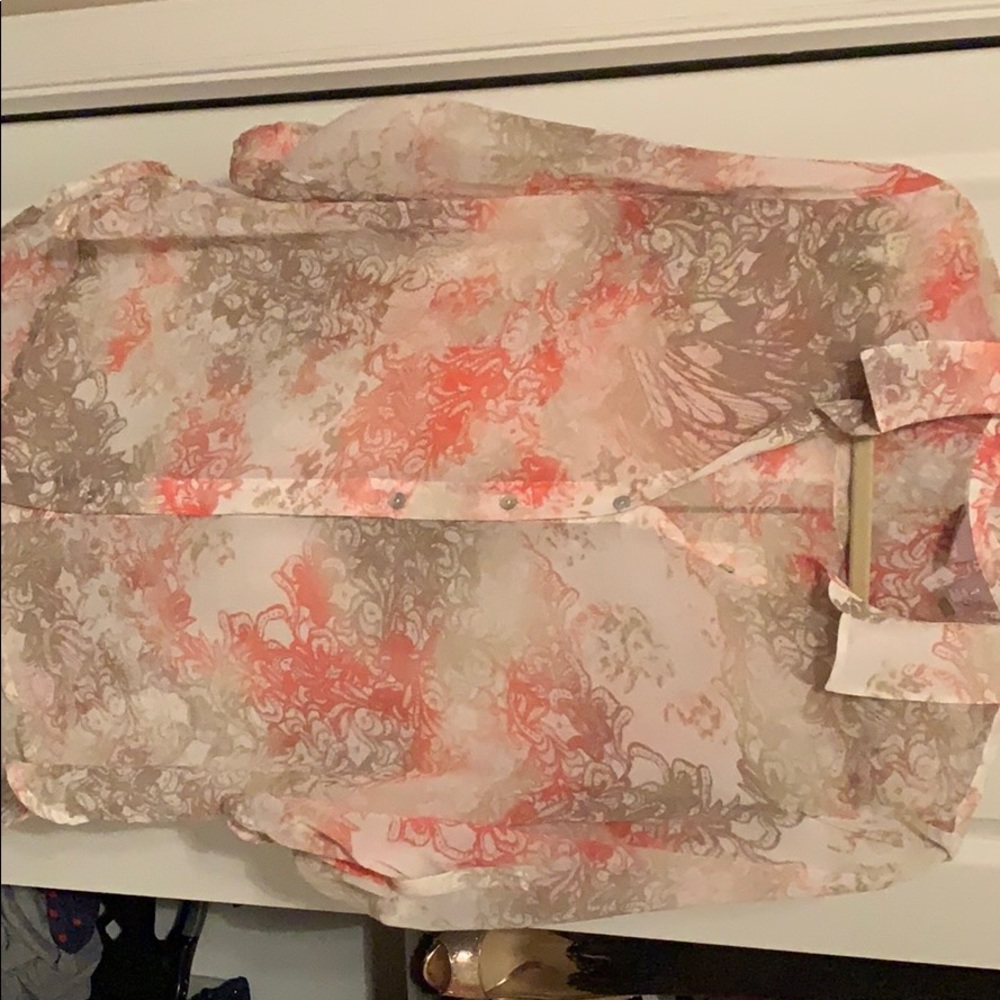 Sheer blouse